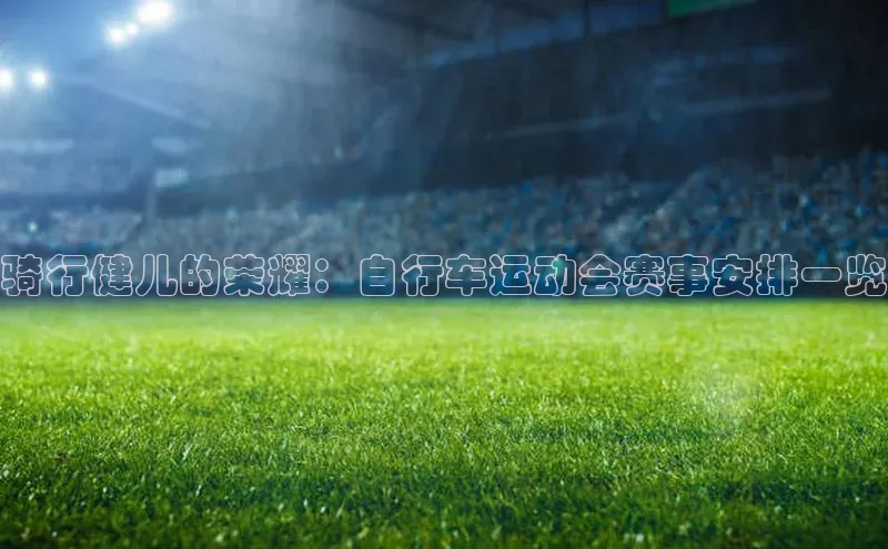 骑行健儿的荣耀：自行车运动会赛事安排一览